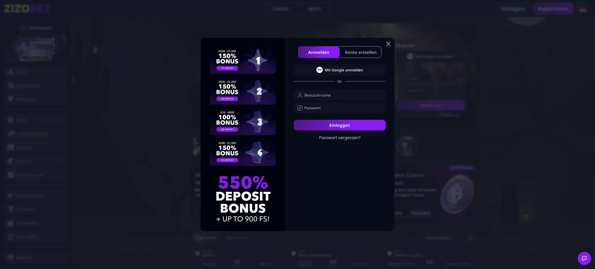 Zizobet Casino Login Zizobet Casino Login