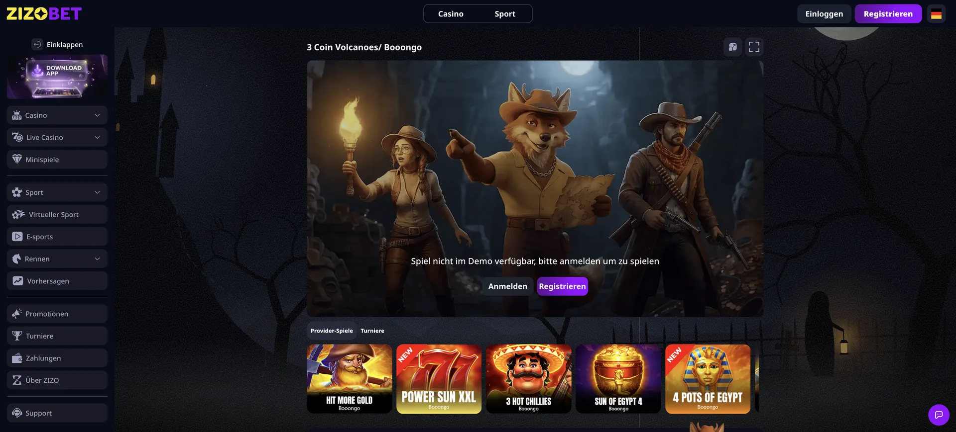 25733 Zizobet Casino Login: 25733